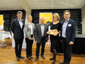 Dr. Wolfgang Luxenberger, Romana Glauninger, BGM Ing. Josef Ober, Dr. Karin Rainer, Helmut Kasper